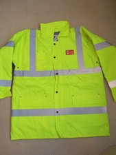 Żółta kurtka odblaskowa rozm. XL Nowa drapieżnik wodoodporna