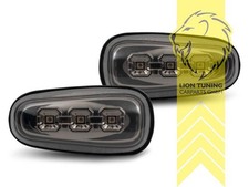 LED Seitenblinker für Opel Astra G Zafira A schwarz smoke