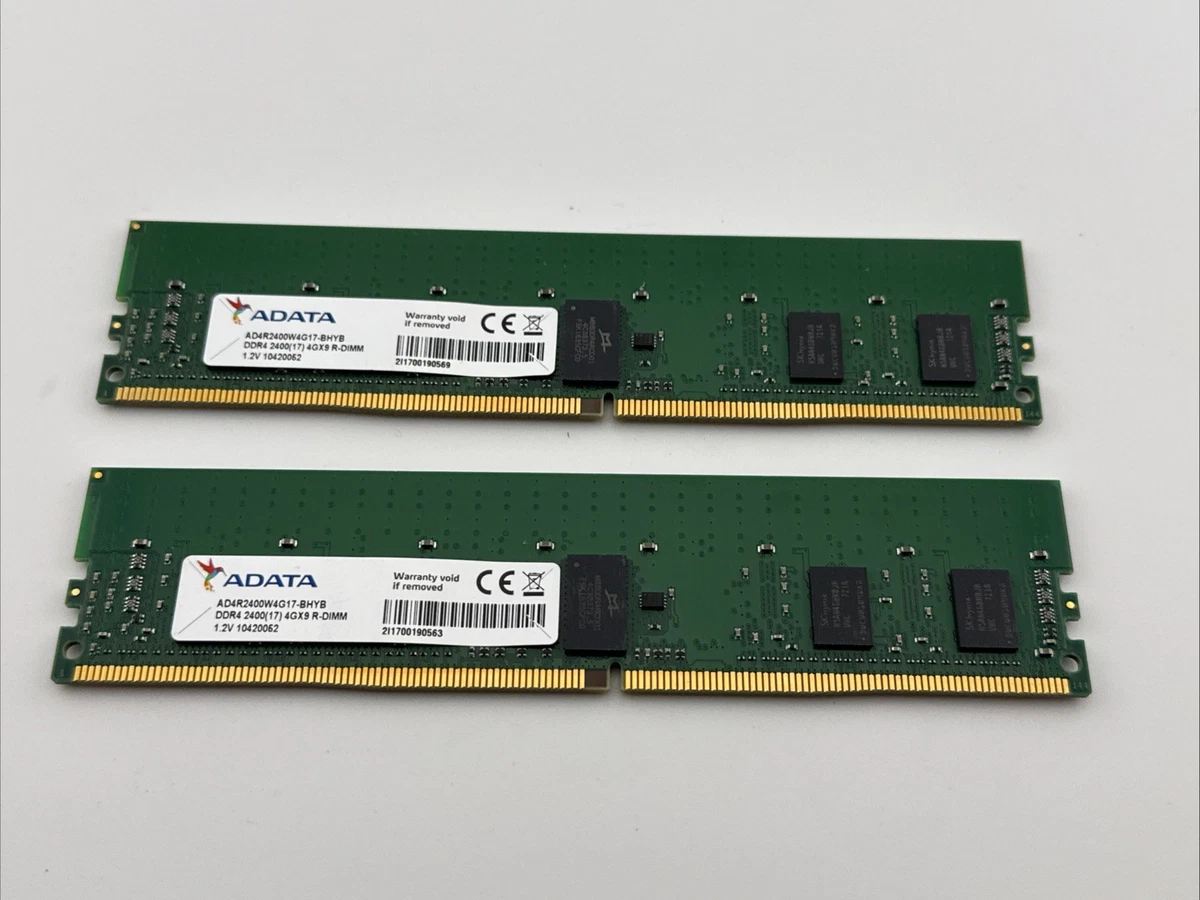 ADATA PC4-19200 (DDR4-2400) Bus Speed Computer RAM 8 GB Total