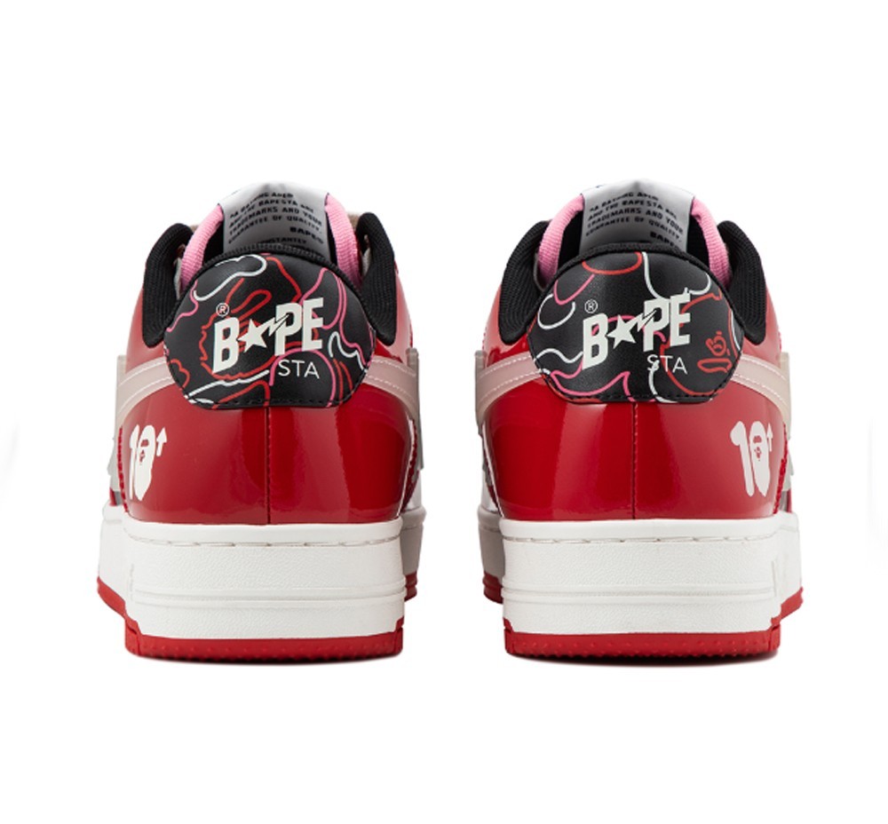 A BATHING APE Men's Footwear BAPE X 88RISING BAPE STA-02 RED