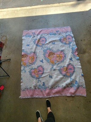 Rare Walt Disney Vintage Cinderella Prince Charming Acrylic Blanket Throw 86X70