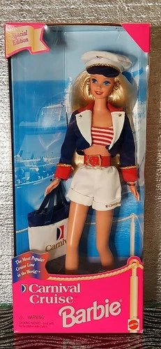 Carnival Cruise Barbie Mattel 15186 Special Edition Vintage 1997 NRFB