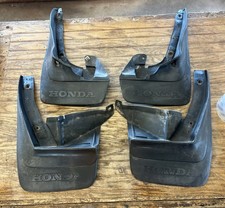 88 89 Honda Civic 4-door Sedan Mud Flaps Splash Guards Set Of 4 Used Oem Honda