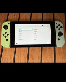 Nintendo Switch Animal Crossing Edition With Dock And Cords