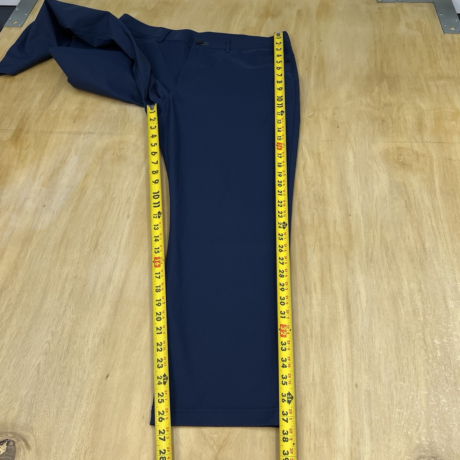 Public Rec Dealmaker 5 Pocket Work Pants Mens 36x28 Stretch Slim Straight Navy