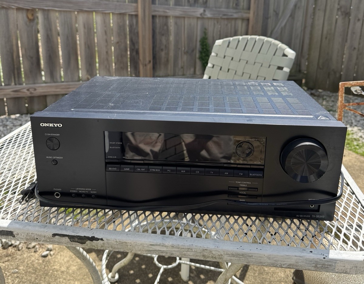 Onkyo TX-SR393 5.2 Channel A/V Receiver - Black 889951001430| eBay