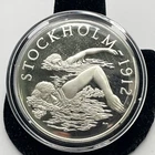 Olympic Games “Stockholm 1912” .925 Silver Round