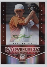 2012 Elite Extra Edition 8/10 Hoby Milner #197 Auto 13st