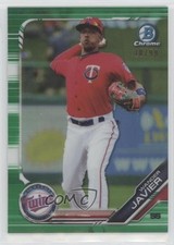 2019 Bowman Chrome Prospects Green Refractor 10/99 Wander Javier #BCP-206 0vl1