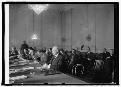 Washington DC, Sec. Weeks Before House Aircraft Committee, 1925 Hearing
