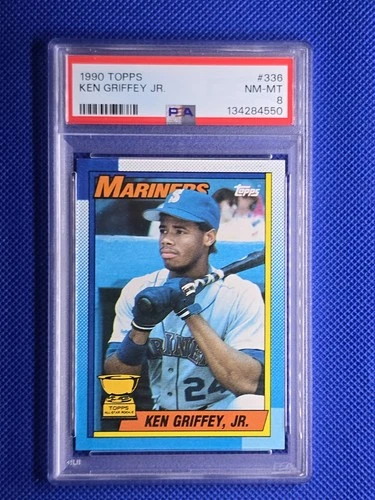 1990 Topps - Ken Griffey Jr #336 PSA 8 NM-MT