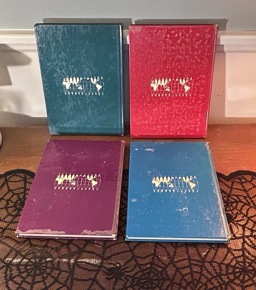 1960 Vintage Picture Atlas Of The World Books S. America Asia Africa Australia - Image 2 of 4