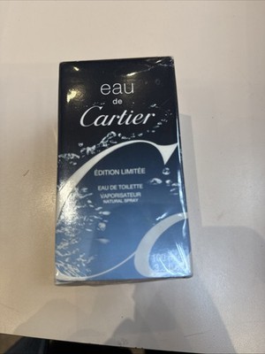 RARE Cartier Eau de Cartier Edition Limitee Unisex EDT Spray 100ml 3.3oz Sealed