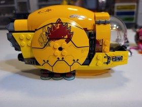 LEGO 76080: Marvel: Ayesha's Revenge, incomplete, Yondu + Laser ship ONLY - VGC