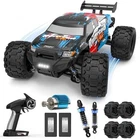 Share 1/14 Brushless RC Cars for Adults Fast 50+ Mph, RC Trucks 4X4 Offroad Wate