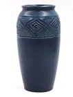 Rookwood 1915 Geometric Incised Vase - 11 inches tall - mint condition