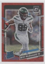 2023 Donruss Rated Rookie Optic Preview Red Wave Prizm Will McDonald IV 1i3k
