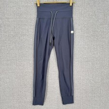 Vuori Joggers Womens XS Gray High Rise Performance Tapered Drawstring Yoga
