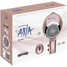 GAMMA Aria Dual Ionic Hair Dryer. Italian Plug. Various colors.