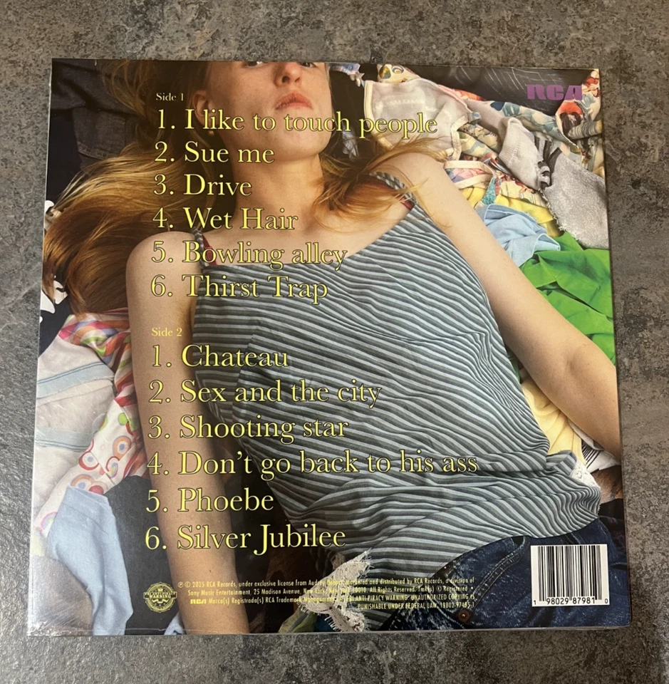 Audrey Hobert - Who's the Clown? Neon Orange UO Limited Vinyl / 1000 - IN HAND - Image 3 of 4