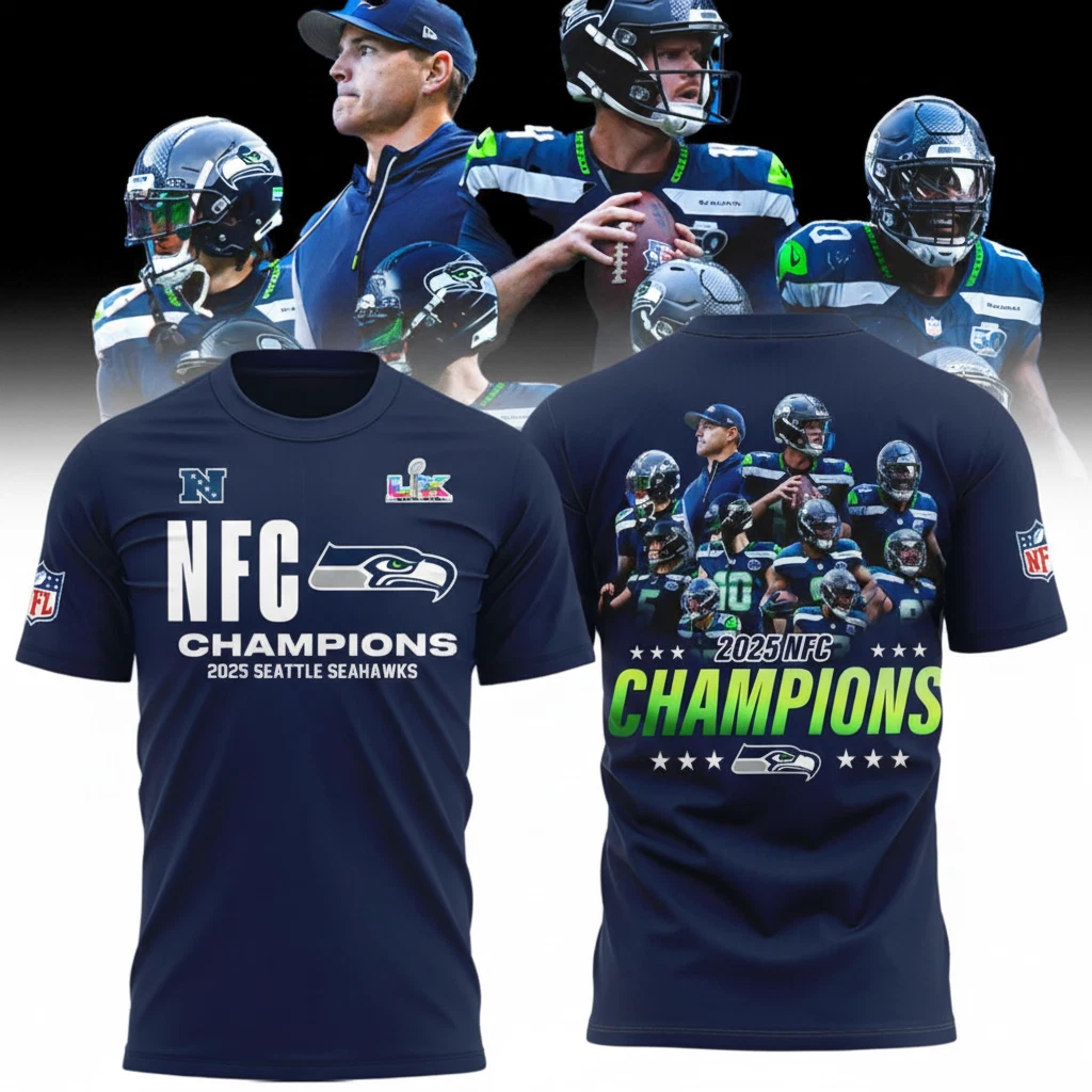 Seattle Seahawks NFC Division Champions 2026 Shirt