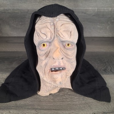 Vtg 1983 Star Wars Galactic Emperor Palpatine DON POST Silicon Mask Lucasfilm