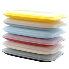 ENGELLAND 6 x Stapelbox Aufschnittbox Frischhaltedose BPA-frei Mix