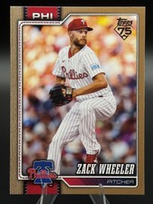 2026 Topps Zach Wheeler #261 Gold /2026 Philadelphia Phillies