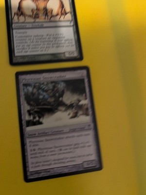 Sheltering Ancient, Phyrexian Snowcrusher Coldsnap MTG 2 Karten.