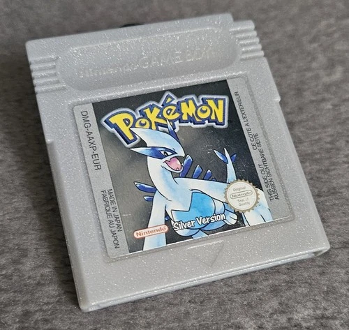 Pokemon Silver Version Nintendo Gameboy UK PAL Genuine New Battery