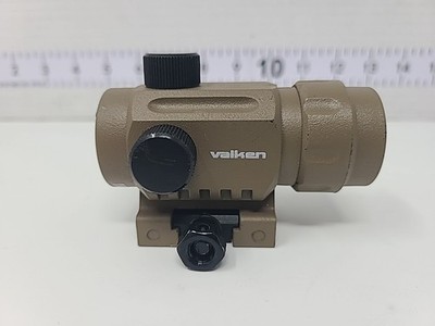 Valken Outdoor Red Dot RDA20 Reflex Sight Site Optic Tan w Mount