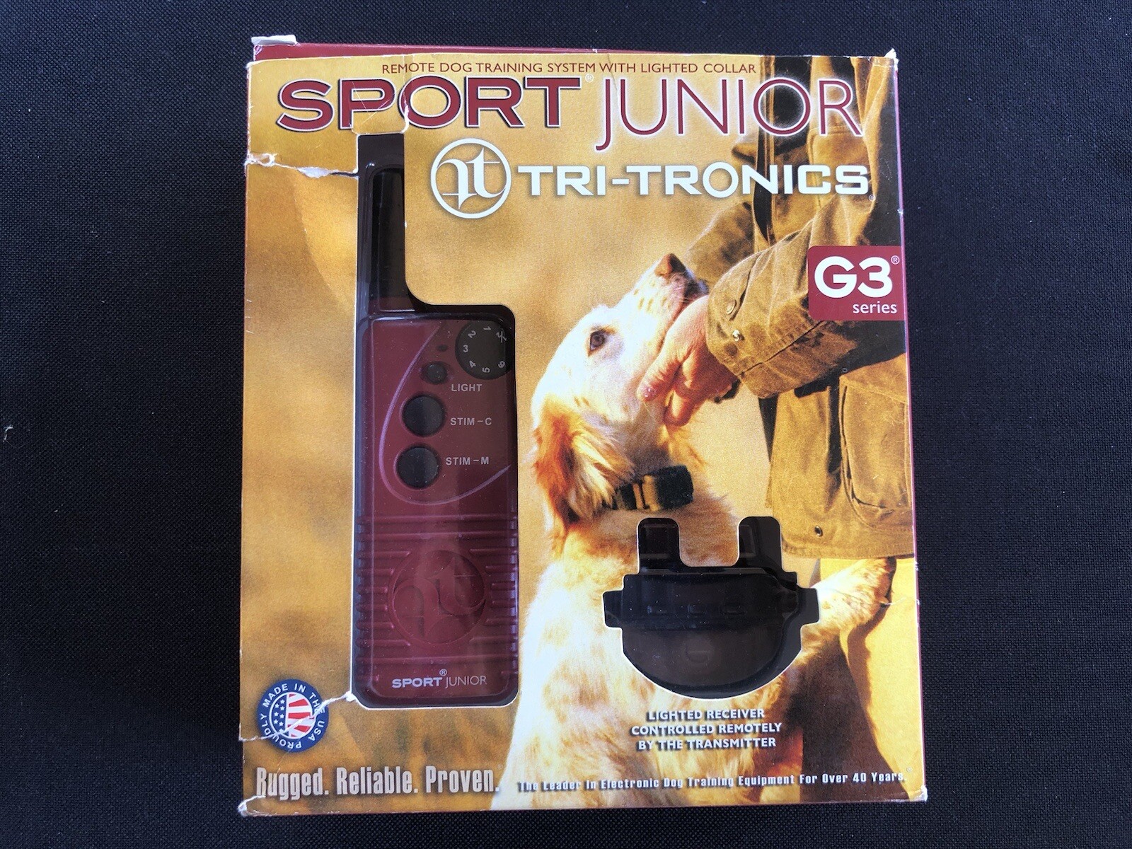New TriTronics Sport Junior G3 Remote Dog Training System with Lighted