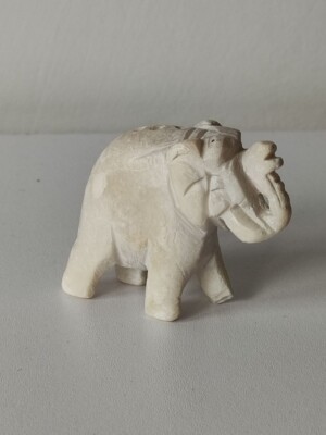 Elefant weiß Keramik Harz Weihrauch Stick Halter kleine Figur