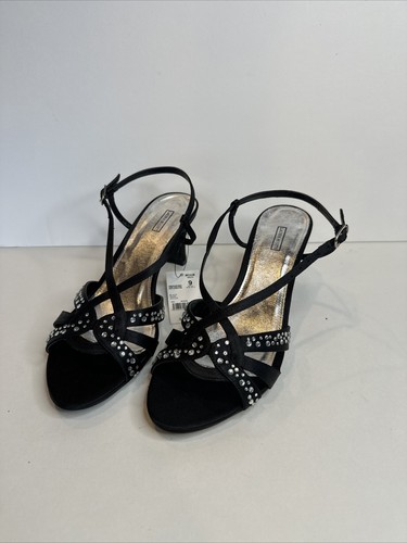 Laura Scott schwarze Damen-Heels 9, neu mit Etikett - Bild 1 von 4