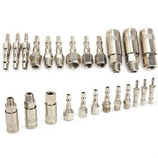 12x Air Line Hose Fittings Compressor Connector Quick Release 1/4" 3/8" BSP Tool