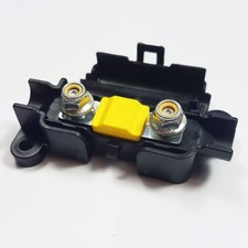 2 x 60 AMP MIDI FUSE YELLOW + MIDI / STRIP LINK FUSE HOLDER CAR AUTO 60A 