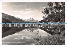 D025320 5230. St. Moritzersee und St. Moritz Bad. Jede Wiedergabe. Albert Steine
