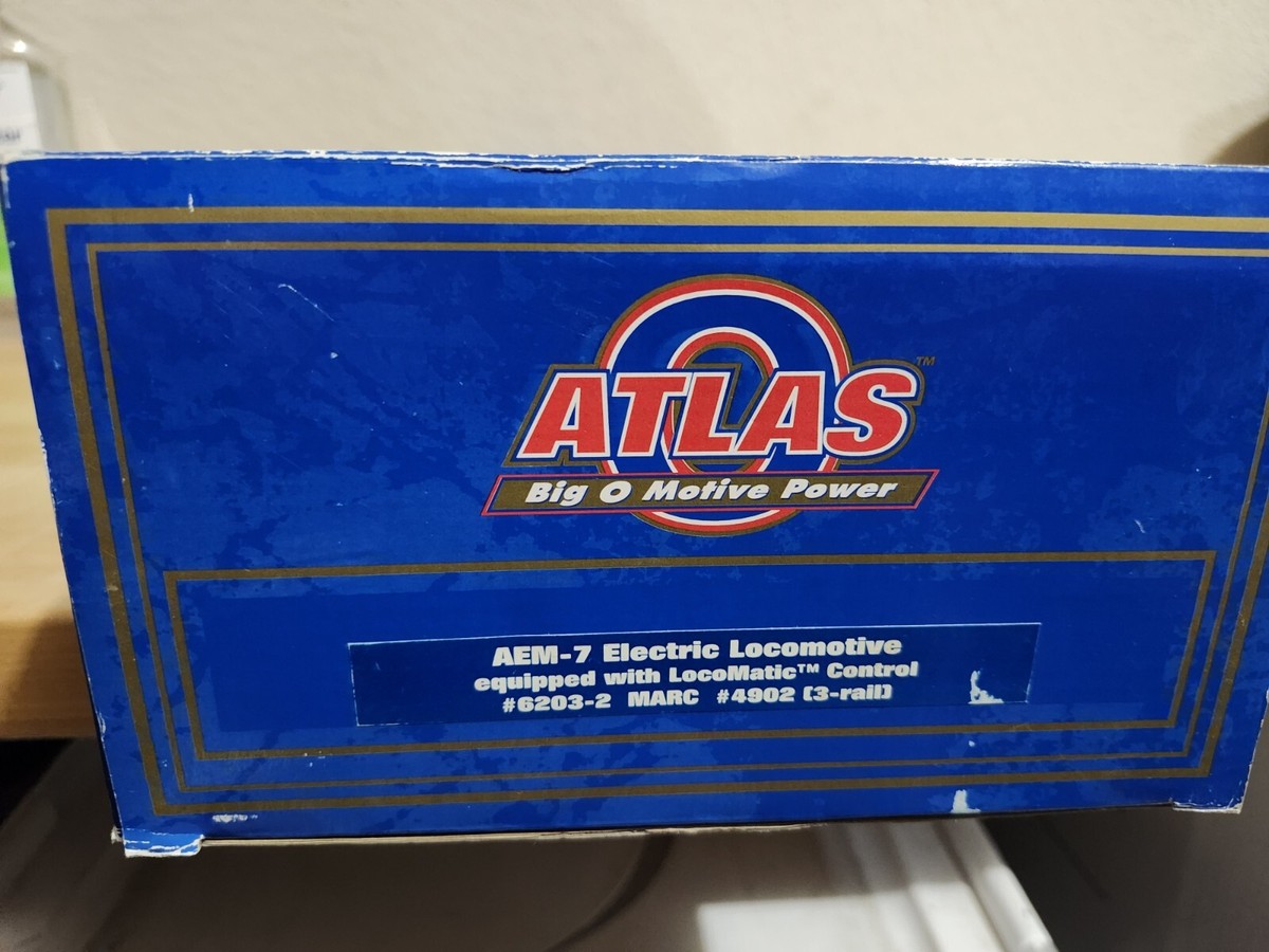 Atlas HO Scale 8578 Aem-7 Marc #4902 for sale online | eBay Atlas HO Scale 8578 Aem-7 Marc #4902 for sale online | eBay