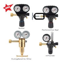 Riduttore di pressione per bottiglie, DIN EN ISO 2503 (ex DIN EN 585), riduttore di pressione