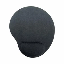 Staples Mouse Pad with Wrist Rest, Black