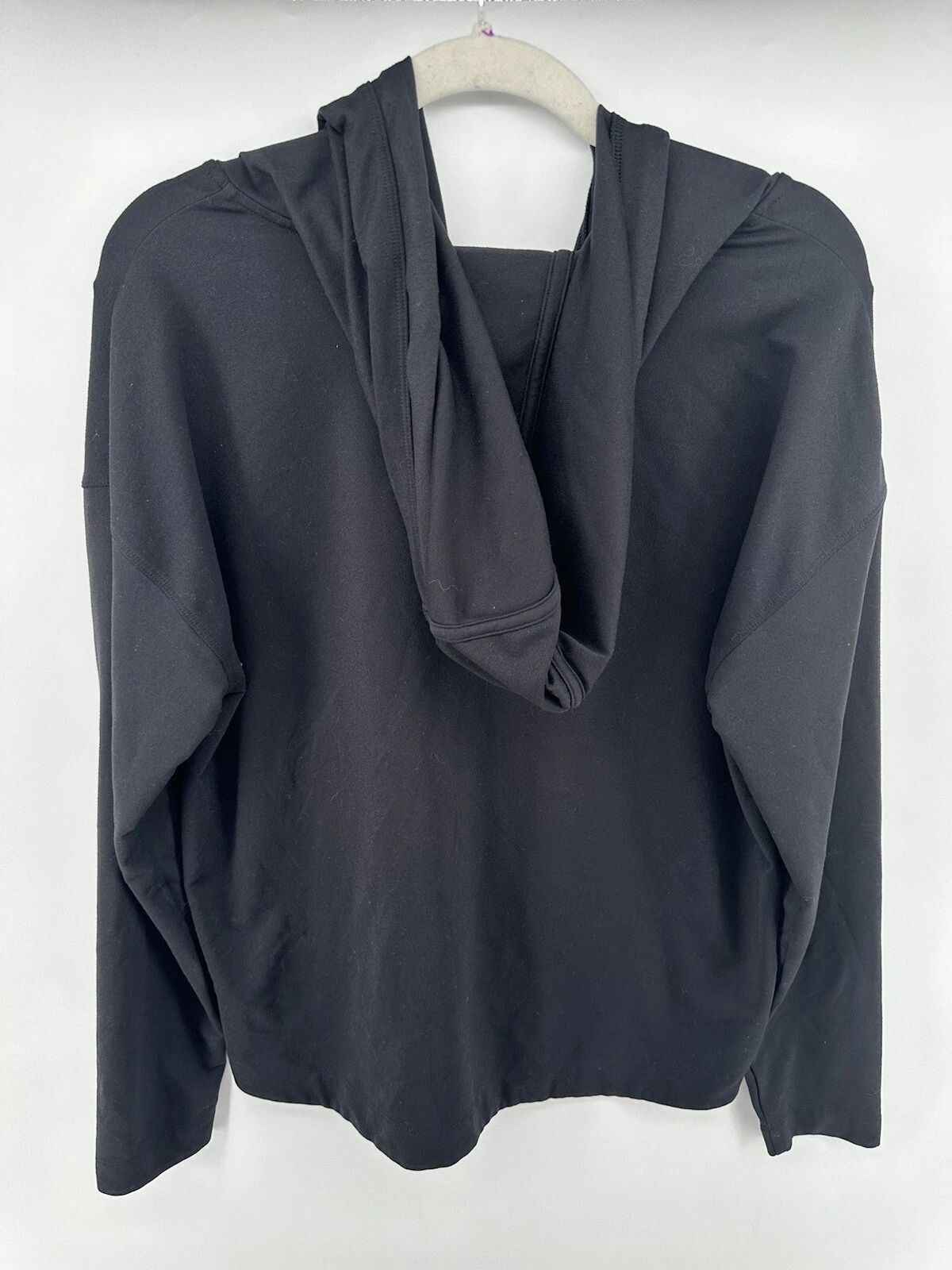 lole long sleeve pullover hood pocket workout excellent cond shirt