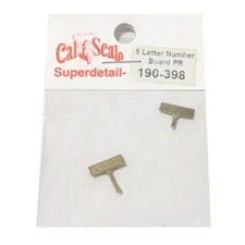 Cal Scale # 398 Number Board, 5-Character - HO