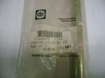 BRP SKI DOO HEX CAP SCREW 8.5'' LONG P/N 732601073, OBSOLETE PART