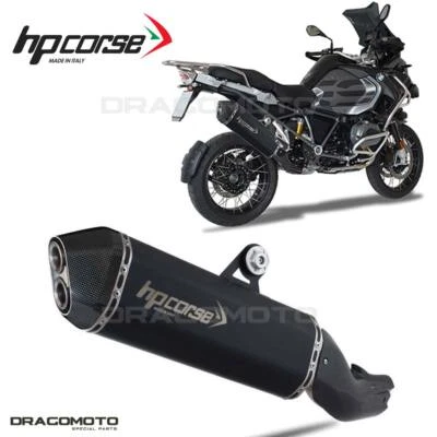 BMW R 1200 GS 2015 2016 Pot échappement HP CORSE Noir SPS CARBON Approuvé - Photo 1/4