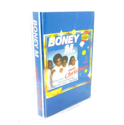Boney M - Happy Christmas Audio Cassette Tape 1991 BMG Germany New NOS