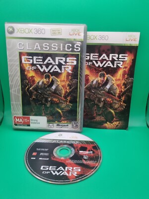 Gears of War Microsoft Xbox 360 Game (2006) PAL Complete W