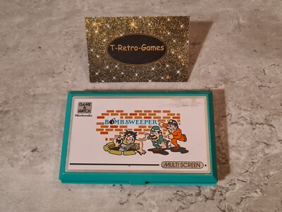 Nintendo Game & Watch Bomb Sweeper Konsole Console 1987 Multi Screen