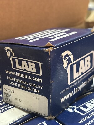 LAB Lock Tumbler Flat Bottom Pins 1800 Pack 5270V4 .270-B5 Genuine OEM