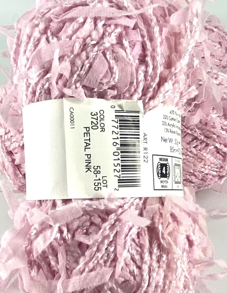 Moda Dea Tutu yarn - Petal Pink - 50g - Nylon/Cotton/Acrylic/Rayon - Germany - Image 4 of 4