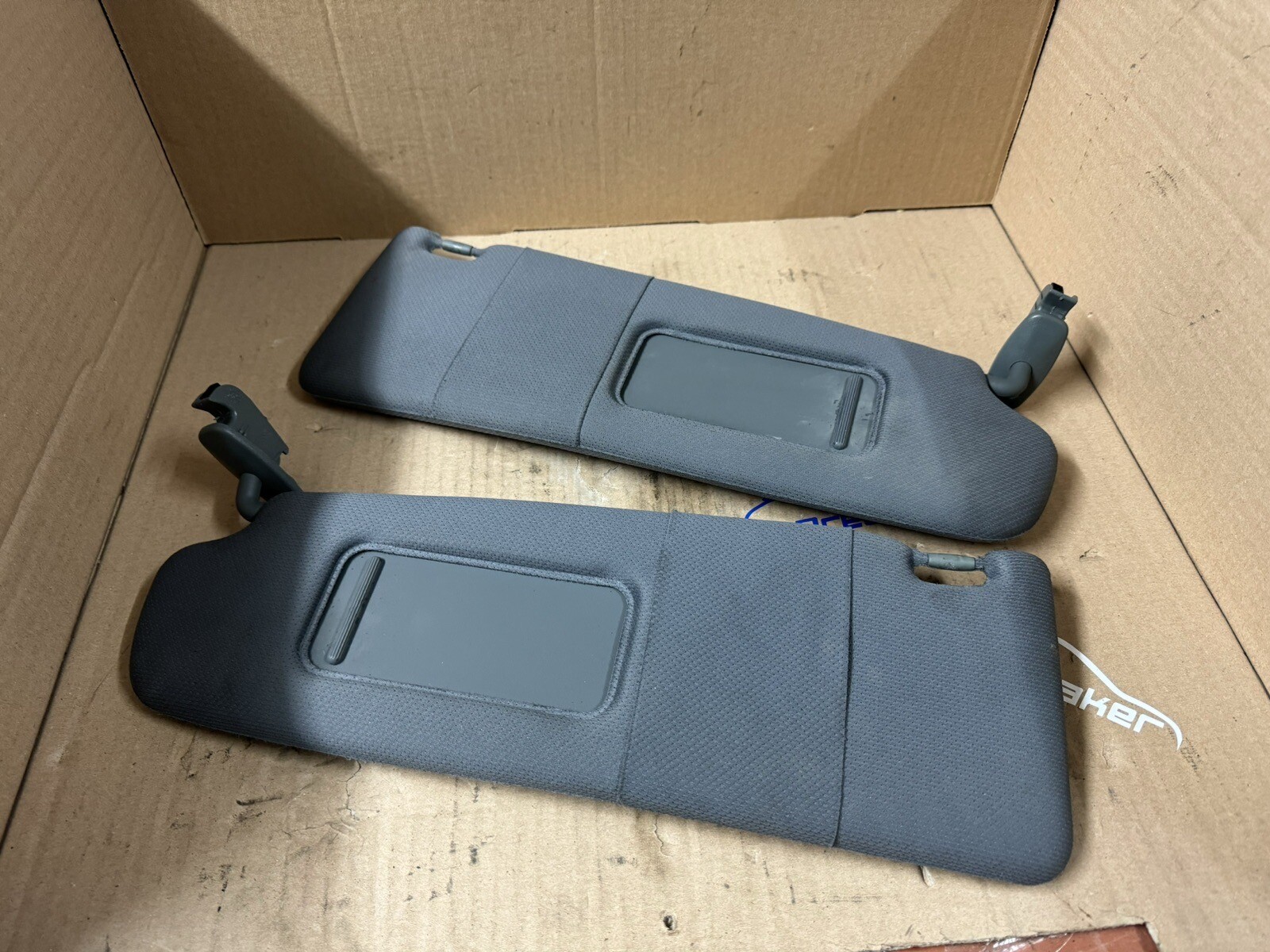 Audi TT Mk1 8N Coupe, Pair Of Grey Sun Visors Used (0146) eBay